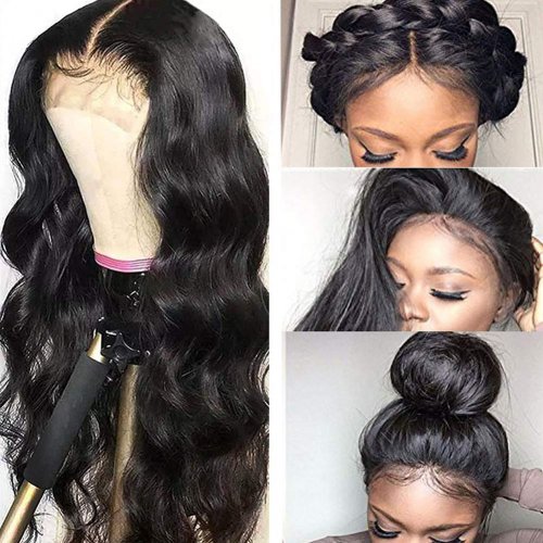Wholesale HD Transparent Vendor Real Unprocessed Virgin Brazilian Human Hair Lace Curly Wig  